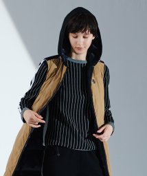 LANVIN SPORT(ランバン スポール)/ストライプジャガードセーター【アウトレット】/ブラック