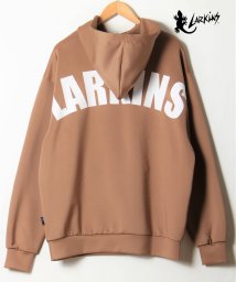 ALWAYS GOOD TIME NEW BASIC STORE(オールウェイグッドタイムニューベーシックストア)/【LARKINS/ラーキンス　】ラーキンスＢＩＧロゴプルパーカー/ フーディ/モカ