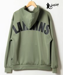 ALWAYS GOOD TIME NEW BASIC STORE(オールウェイグッドタイムニューベーシックストア)/【LARKINS/ラーキンス　】ラーキンスＢＩＧロゴプルパーカー/ フーディ/ﾐﾝﾄ