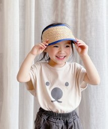 aimoha(aimoha（アイモハ）)/コアラプリントTシャツ 韓国ファッション キッズ/ベージュ