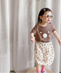 aimoha(aimoha（アイモハ）)/コアラプリントTシャツ 韓国ファッション キッズ/ブラウン
