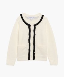 agnes b. GIRLS OUTLET/【Outlet】LM61 E CARDIGAN キッズ フリルフロントカーディガン/504275405