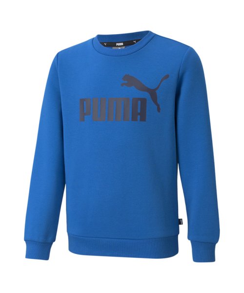 PUMA(PUMA)/キッズ ボーイズ ESS ビッグロゴ クルースウェット 裏起毛 120－160cm/FUTUREBLUE