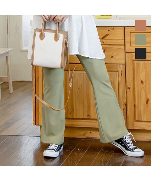 Cletteオリジナル ストレッチフレアパンツ クレット 大きいサイズ Clette Magaseek
