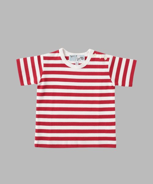 J008 L TS ベビー ボーダーTシャツ(504277153) | アニエスベー ベビー  