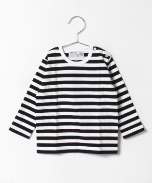 agnes b. BABY/J008 L TS ベビー ボーダーTシャツ/504277386