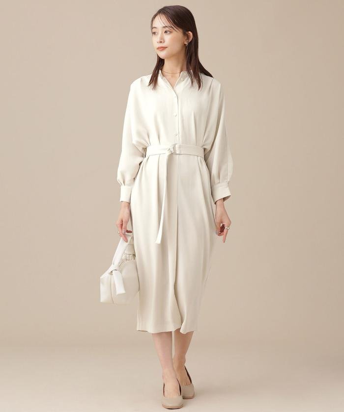 セール Web限定 ドルマンスリーブベルト付きワンピース 長袖 ナノ ユニバース Nano Universe Magaseek セール Web限定 ドルマンスリーブベルト付きワンピース 長袖 ナノ ユニバース Nano Universe Magaseek