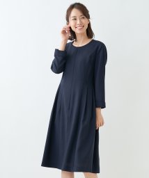 レリアン Leilian ワンピース ドレス ブルー ネイビー 青色 の通販 Magaseek