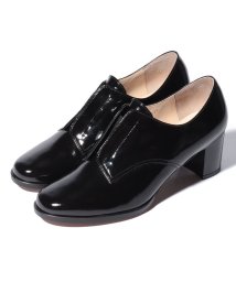 LANVINCOLLECTION(SHOES)(ランバンコレクション（シューズ）)/ヒールアップスリッポンシューズ/ブラック