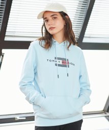 TOMMY HILFIGER(トミーヒルフィガー)/【WEB限定】ロゴパーカー/ブルー