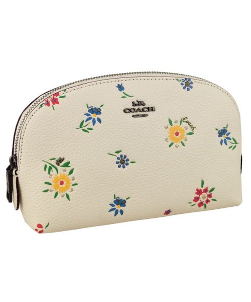 COACH(コーチ)/【Coach(コーチ)】Coach コーチ COSMETIC CASE 17 WILDFLOWER/チョーク