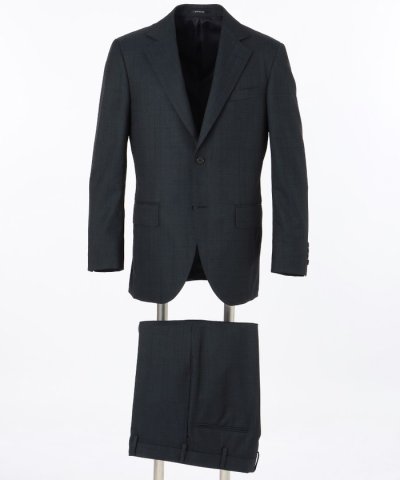 【Essential Clothing】ピンヘッドシルクウィンドーペン スーツ