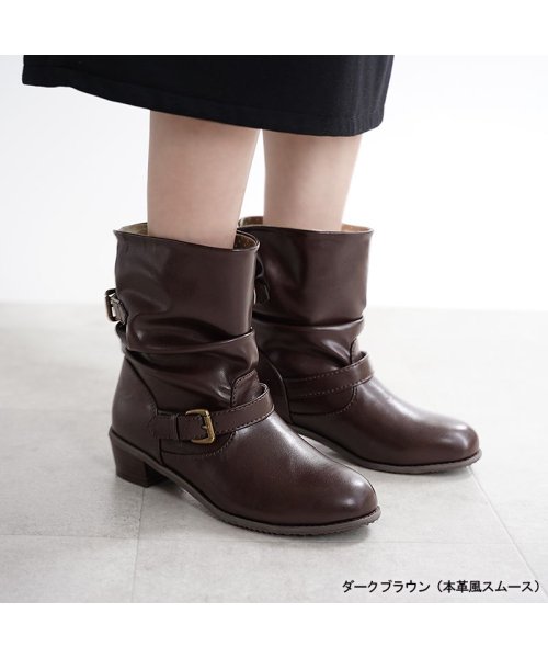 Aletta Aletta 究極のレインブーツ レディース ショート くしゅくしゅ エンジニアブーツ おしゃれ 防水 雨天兼用 外反母趾 甲高 幅広 ワイズ長靴 防滑 抗菌 防臭 Magaseek