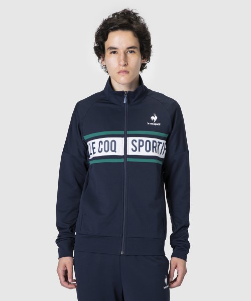 le coq sportif (ルコックスポルティフ)/エアスタイリッシュウォームアップジャケット【アウトレット】/ネイビー