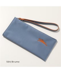 Longchamp(ロンシャン)/【Longchamp(ロンシャン)】2540 619  Le Pliage Club ル プリアージュ クラブ ポーチ ポシェット ナイロン レザー アイコンモ/ブルー