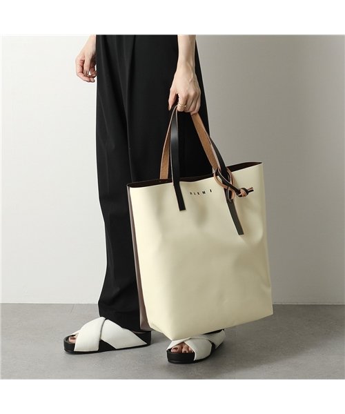 MARNI マルニ PVC トートバッグ バイカラー（MARNI(マルニ)｜TRIBECA N 