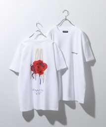 ZIP FIVE(ジップファイブ)/【13631505】GRATEFUL DEAD 古着風 TIGER ROSE ルースシルエットTシャツ/ホワイト系1