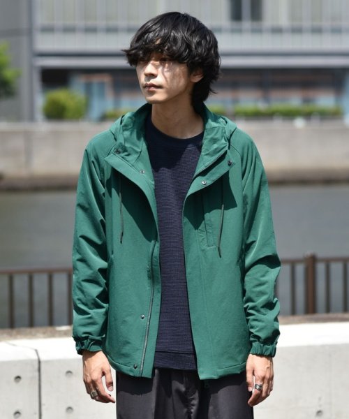 セール Ships 撥水加工 ストレッチ ナイロン マウンテンパーカー シップス メン Ships Men Magaseek