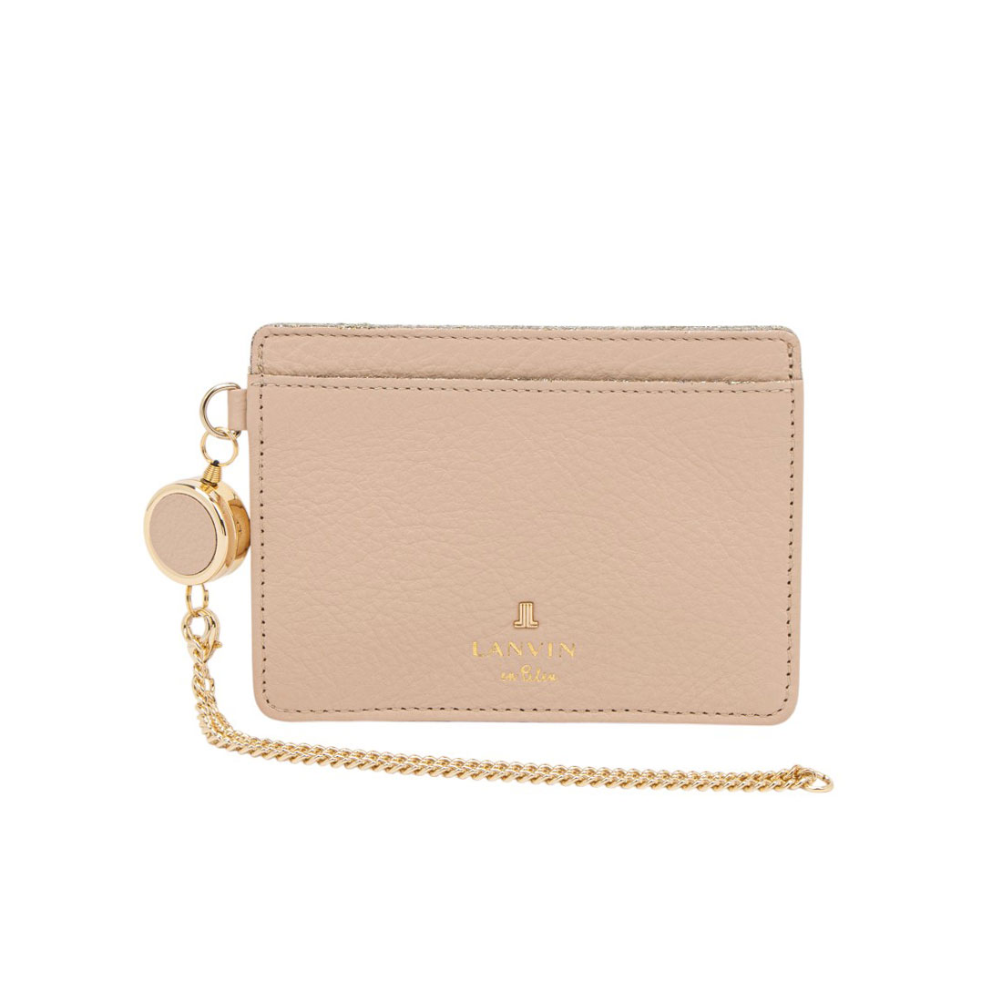 国内即発【LANVIN】メラニー リール付きレザーパスケース メラニー リール付きパスケース(503863215)｜阪急百貨店公式通販