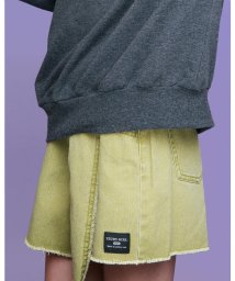 ZIDDY(ジディー)/ラップ スカート ツイル パンツ（130cm~160cm）/グリーン