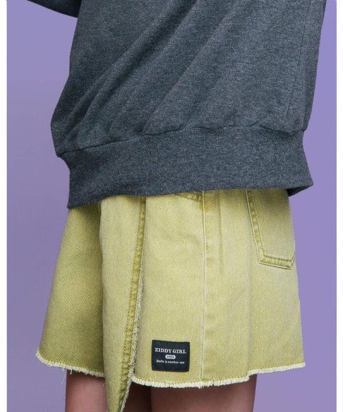 ZIDDY(ジディー)/ラップ スカート ツイル パンツ（130cm~160cm）/グリーン