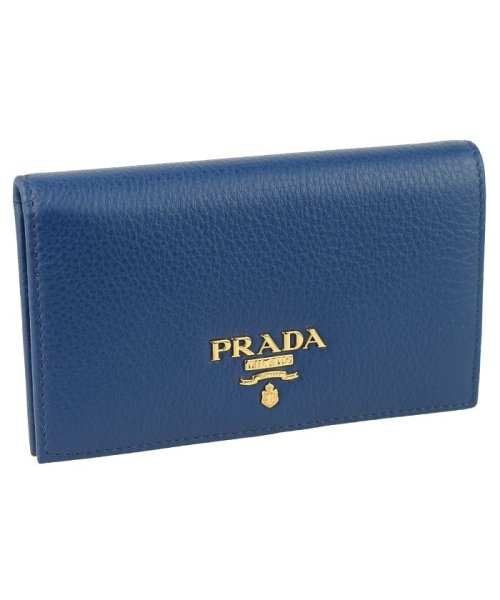 PRADA(プラダ)/【PRADA(プラダ)】PRADA プラダ カードケース 二つ折り財布/BLUETTE