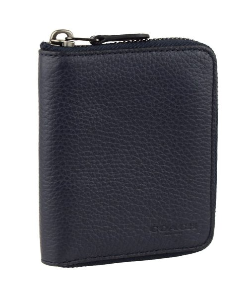 COACH(コーチ)/【Coach(コーチ)】Coach コーチ MEDIUM ZIP AROUND WALLET/Midnight