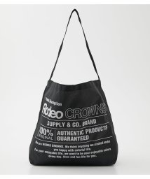 RODEO CROWNS WIDE BOWL(ロデオクラウンズワイドボウル)/PKG SHOPPING ショルダー/BLK