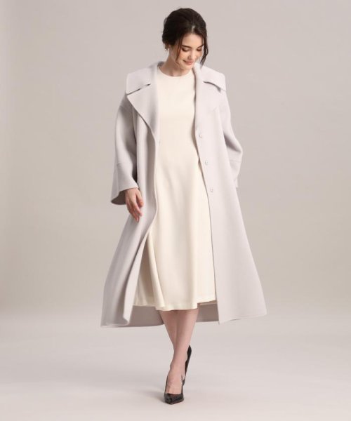 セール M Maglie Le Cassetto ビッグカラーリバーコート マーリエ パー エフデ Maglie Par Ef De Magaseek