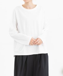 nop de nod(ノップドゥノッド)/USコットンオーバーサイズロングTシャツ/オフホワイト