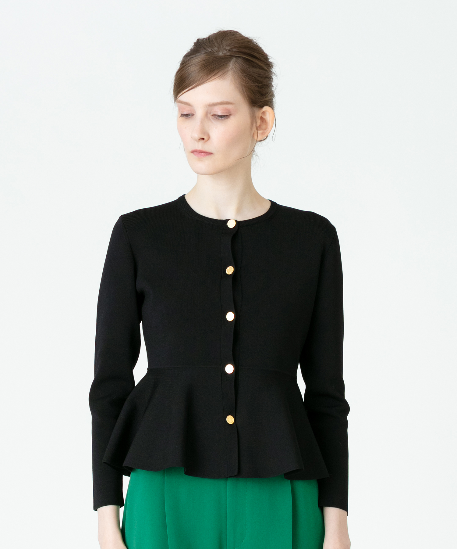 LOULOU WILLOUGHBY ペプラムデニムジャケット 大阪セール www.m