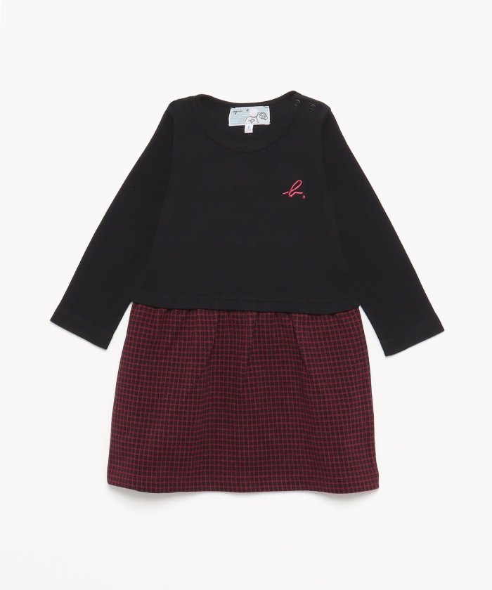 Jgc8 L Robe ベビー グラフチェックドッキングワンピース アニエスベー ベビー Agnes B Baby Magaseek Jgc8 L Robe ベビー グラフチェックドッキングワンピース アニエスベー ベビー Agnes B Baby Magaseek