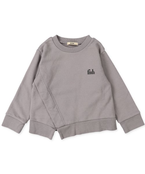 セール フィス Fith スムース裏毛 ロゴ長袖スウェット Magaseek