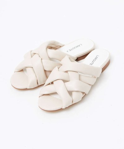 【LAROUTE】クッションメッシュサンダル