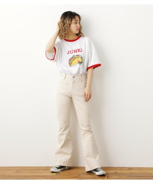 セール ロデオクラウンズワイドボウル Rodeo Crowns Wide Bowl セイラーデニムフレアパンツ Magaseek