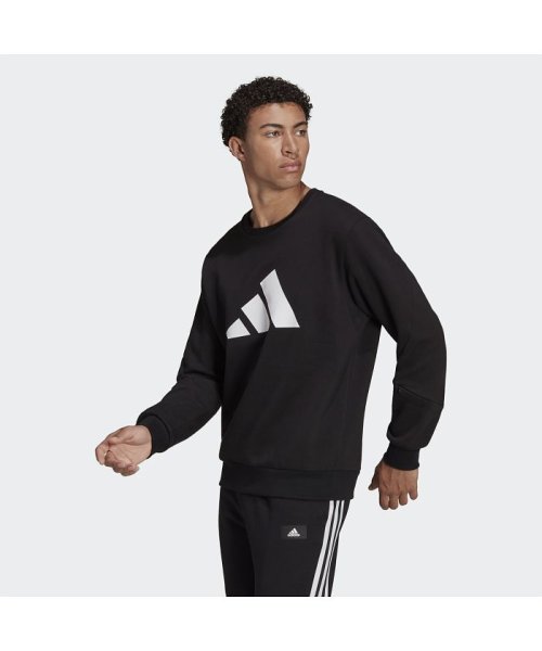 セール アディダス スポーツウェア フューチャー アイコン ウィンタライズド スウェットシャツ アディダス Adidas Magaseek