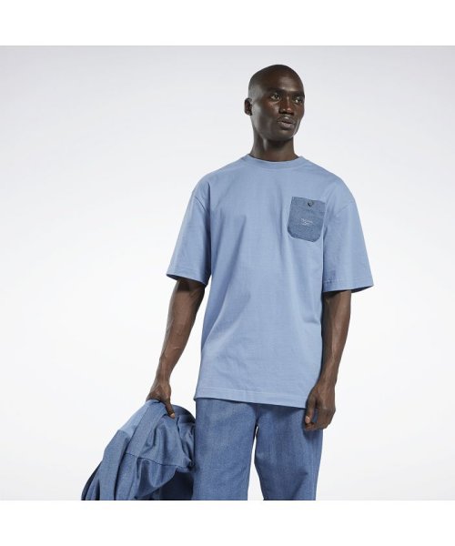 Reebok(Reebok)/クラシックス ファッション Tシャツ / Classics Fashion T－Shirt/ブルー