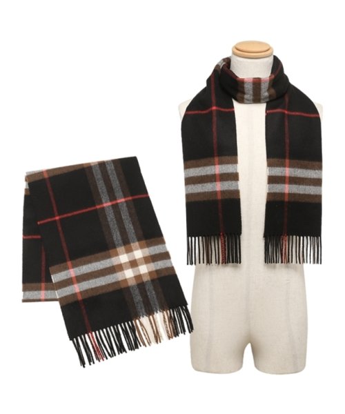 セール バーバリー マフラー クラシック チェック 168 X 30cm ブラック ブラウン メンズ レディース Burberry 291 バーバリー Burberry Magaseek