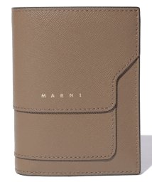 MARNI(マルニ)/【MARNI】マル二 二つ折り財布 PFMOQ14U07 LV520 BILLFOLD W/COINPURSE/ブラウン