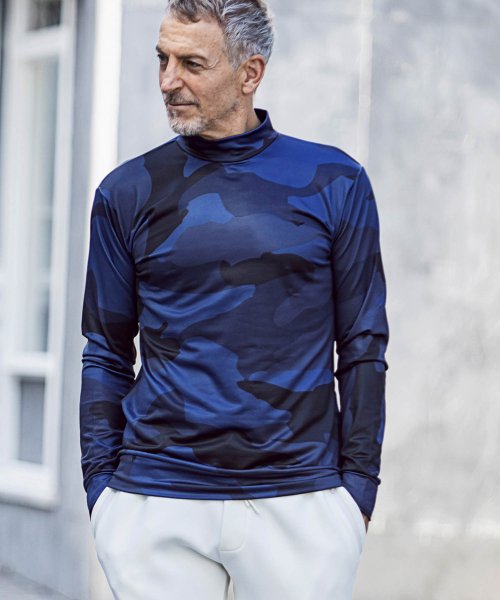 カモ柄モックネックtシャツ メンズファッション 阪急百貨店公式通販 阪急 Men S Online Store カモ柄モックネックtシャツ メンズファッション 阪急百貨店公式通販 阪急 Men S Online Store