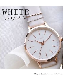 nattito(ナティート)/【メーカー直営店】腕時計 レディース 革ベルト おしゃれ アクセサリー リディ フィールドワーク GY031/ホワイト