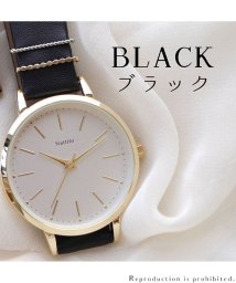 nattito(ナティート)/【メーカー直営店】腕時計 レディース 革ベルト おしゃれ アクセサリー リディ フィールドワーク GY031/ブラック