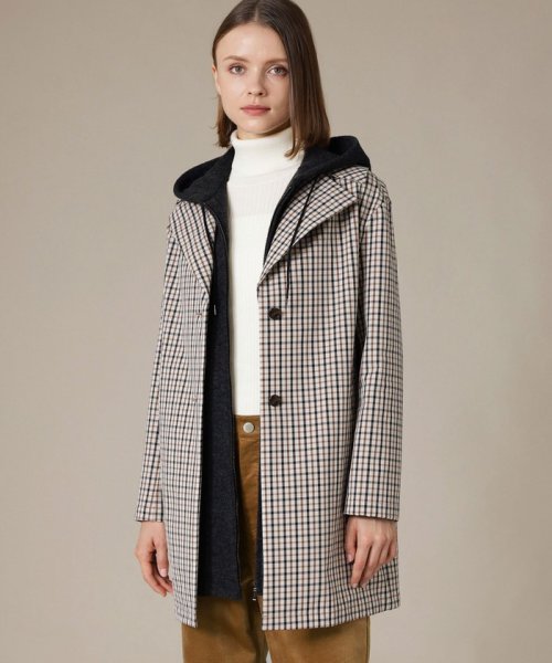 ナイロンガンクラブチェック3wayコート レディースファッション 阪急百貨店公式通販 Hankyu Fashion