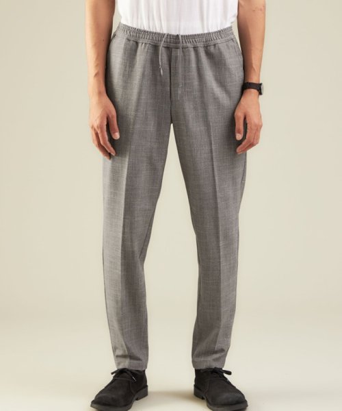 セール ウールライク オルマイ イージーパンツ ウォッシャブル 防シワ ストレッチ グリーンレーベルリラクシング Green Label Relaxing Magaseek