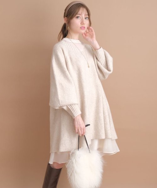 シアーワンピース ニットミニワンピースセット アプワイザー リッシェ Apuweiser Riche Magaseek シアーワンピース ニットミニワンピースセット アプワイザー リッシェ Apuweiser Riche Magaseek