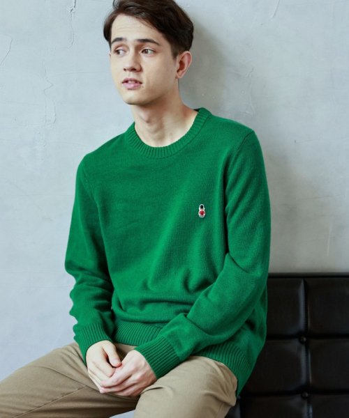 バッキンガムベア クルーネックニット メンズファッション 阪急百貨店公式通販 阪急 Men S Online Store