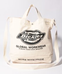 Dickies(Dickies)/LOGO TC CANVAS 2WAY SHOULDER BAG/ﾌﾞﾗｯｸ