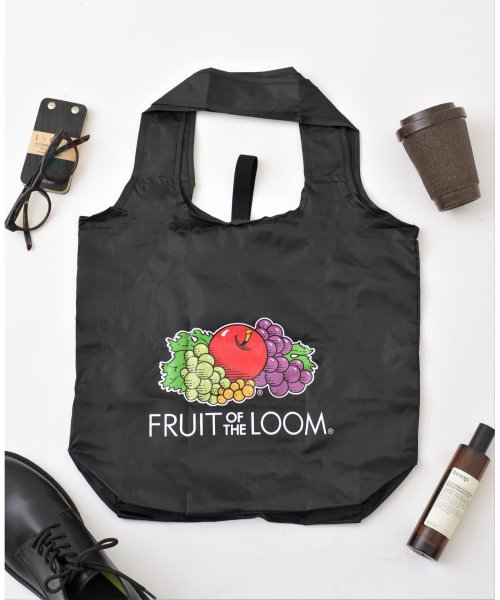 FRUIT OF THE LOOM(フルーツオブザルーム)/【FRUIT OF THE LOOM】FTL PACKABLE ECO TOTE ST 14713700/ブラック 
