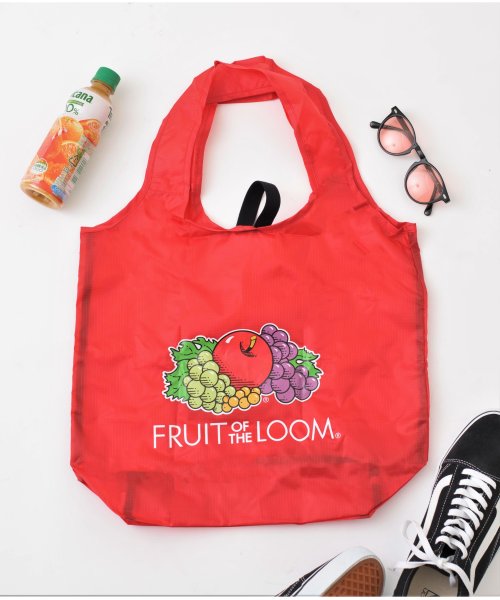 FRUIT OF THE LOOM(フルーツオブザルーム)/【FRUIT OF THE LOOM】FTL PACKABLE ECO TOTE ST 14713700/レッド