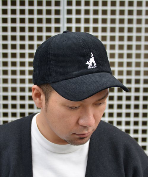 CELEB(セレブ)/CELEB コーディロイ NOISE CAT ローCAP/BLACK